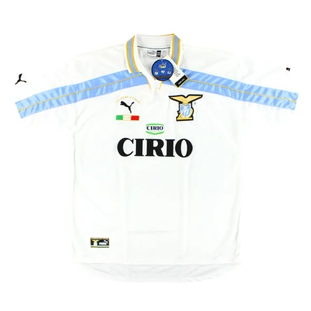 1999-00 Lazio Puma 'Champions' Centenary Home Shirt *w/tags* XXL - Lazio / w/tags 