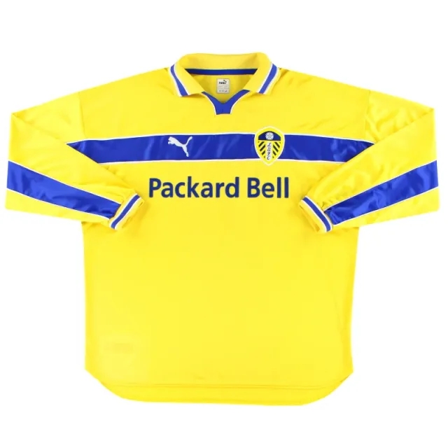 1999-00 Leeds Puma Third Shirt L/S L - Leeds / Excellent 