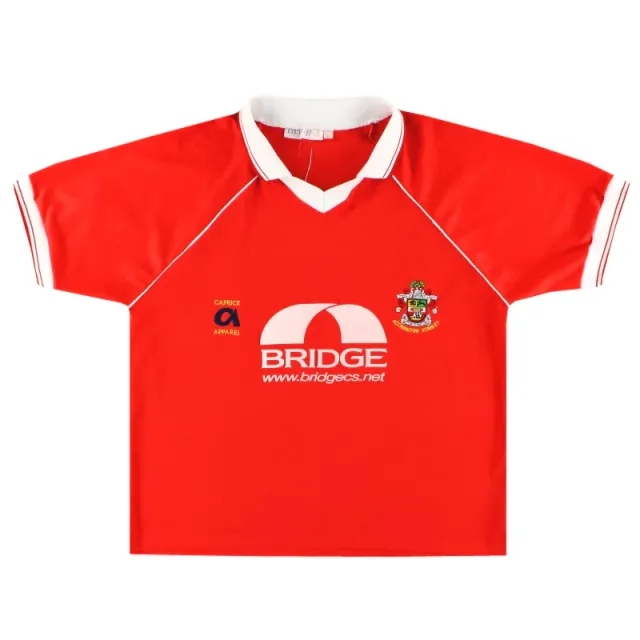 1999-00 Accrington Stanley Home Shirt L - Accrington Stanley / Excellent 