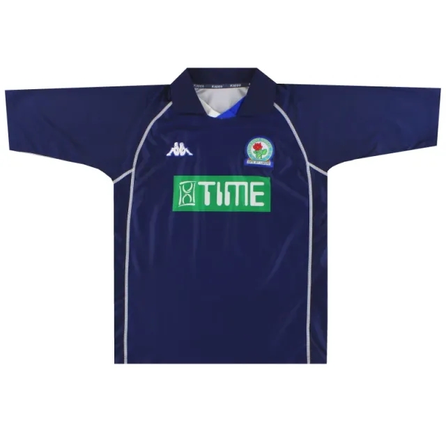 2000-02 Blackburn Kappa Away Shirt XXL - Blackburn Rovers / Excellent 