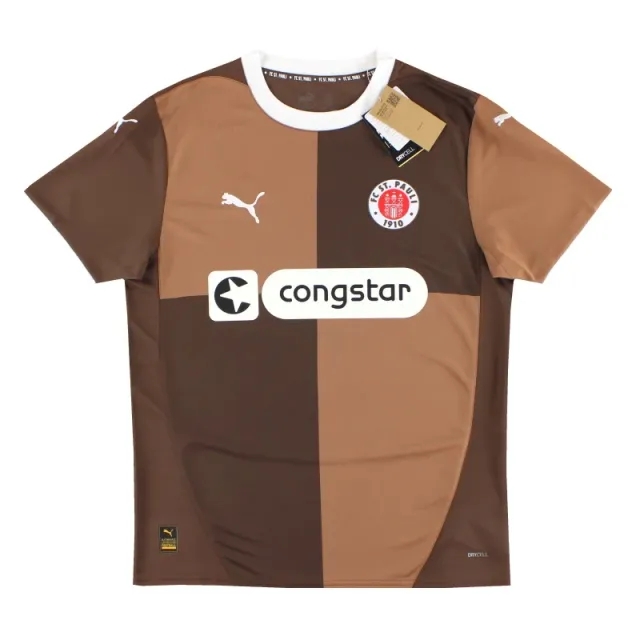 2023-24 FC St. Pauli Puma Home Shirt *BNIB* M - Other German Clubs / BNIB 