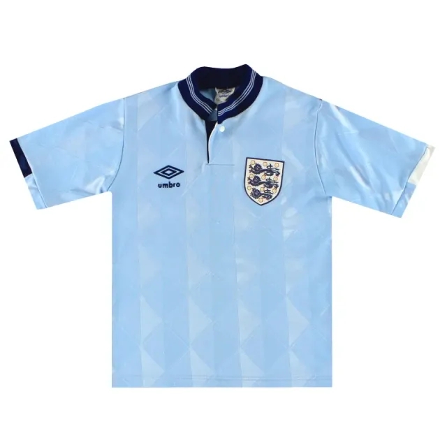 1987-90 England Umbro Third Shirt M.Boys - England / Excellent 