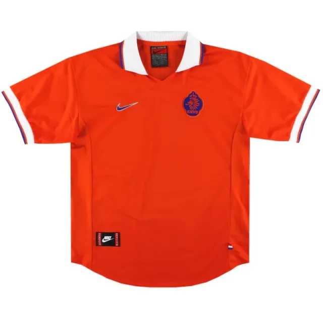 1997-98 Holland Nike Home Shirt L - Holland / Mint 