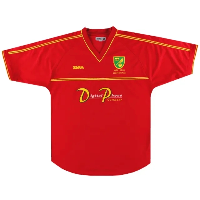 2001-02 Norwich City Centenary Away Shirt *Mint* XL - Norwich City / Mint 