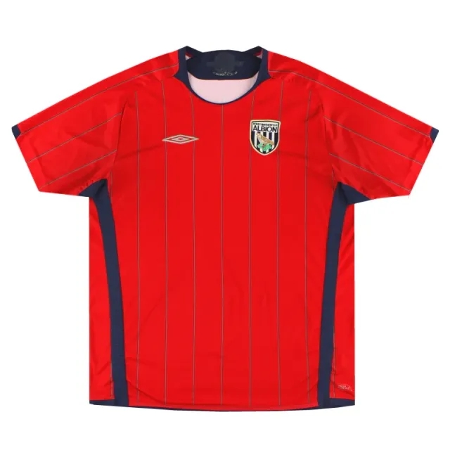 2009-10 West Brom Umbro Away Shirt XL - West Brom / Very Good 