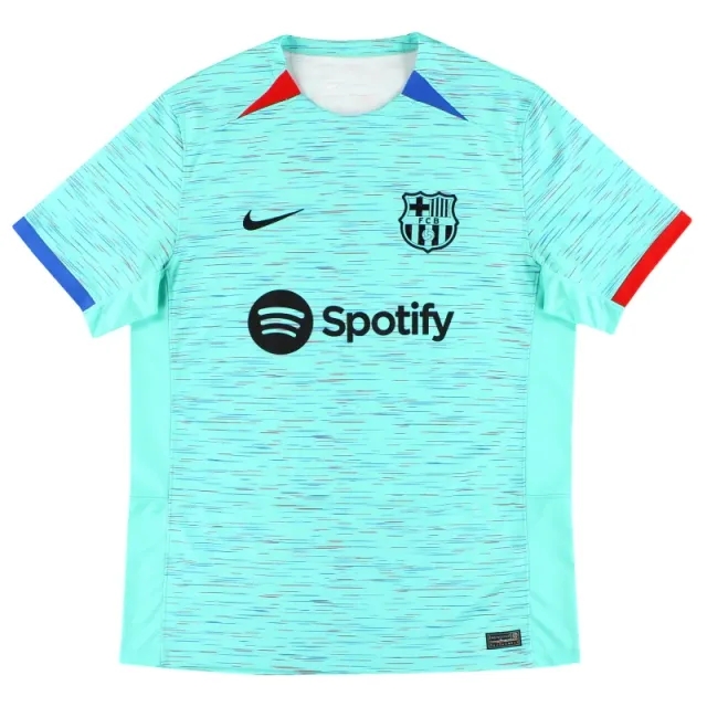 2023-24 Barcelona Nike Third Shirt *Mint* L - Barcelona / Mint 