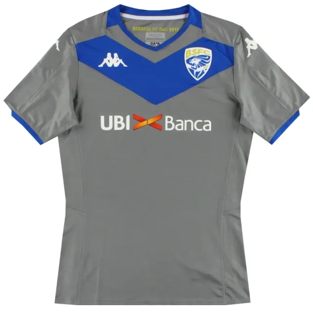 2019-20 Brescia Kappa Kombat Goalkeeper Shirt L - Other Italian Clubs / Excellent 