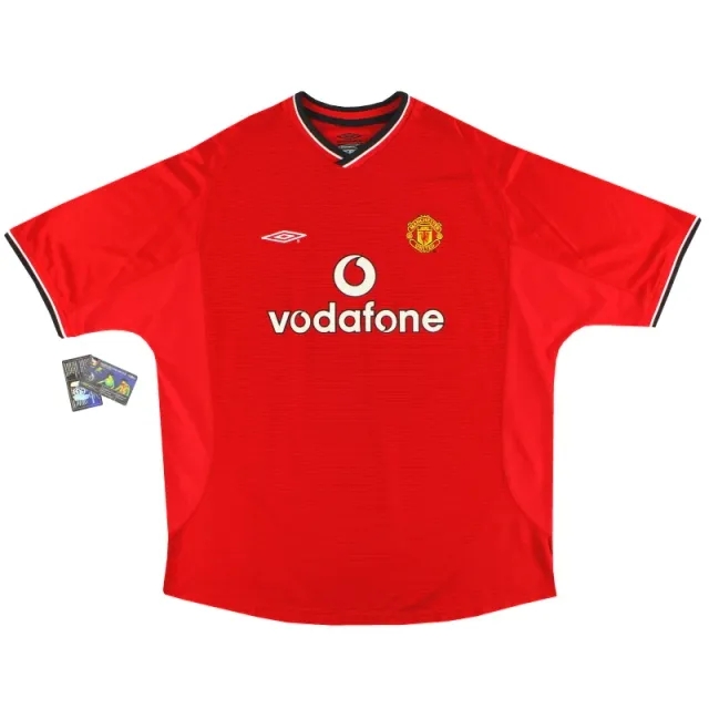 2000-02 Manchester United Umbro Home Shirt *w/tags* XXL - Manchester United / w/tags 