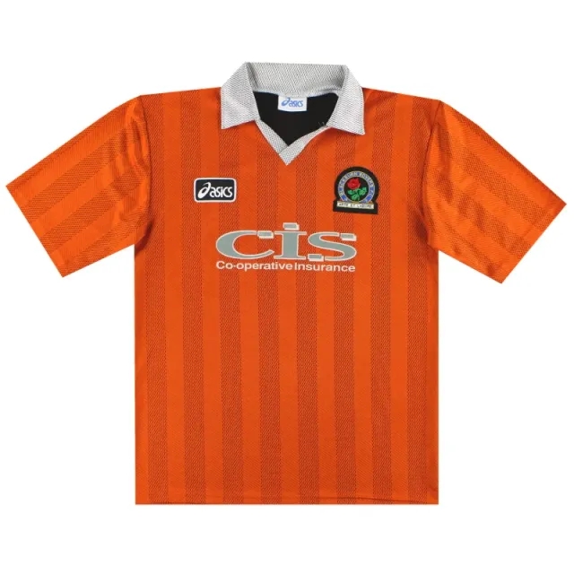 1997-98 Blackburn Asics Away Shirt S - Blackburn Rovers / Excellent 