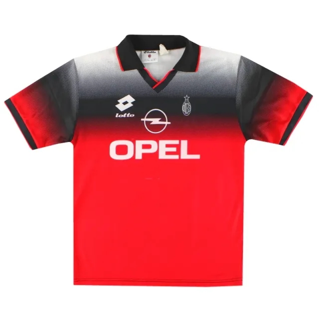 1996-97 AC Milan Lotto Training Shirt L - AC Milan / Very good 