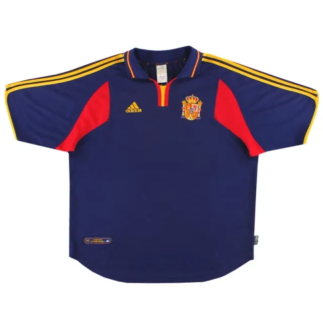 2000-02 Spain adidas Away Shirt XL - Spain / Excellent 
