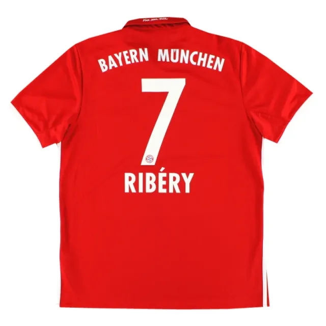 2016-17 Bayern Munich adidas Away Shirt Ribery #7 L - Bayern Munich / Mint 