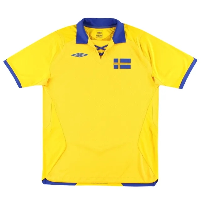 2008 Sweden Umbro Special Anniversary Shirt L - Sweden / Excellent 