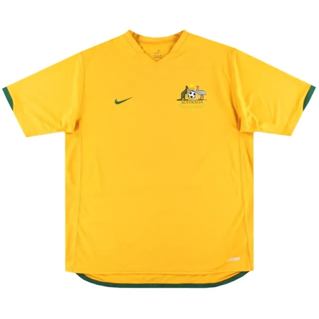 2006-08 Australia Nike Home Shirt L - Oceanian / Excellent 