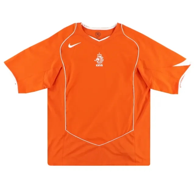 2004-06 Holland Nike Home Shirt *Mint* XXL - Holland / Mint 