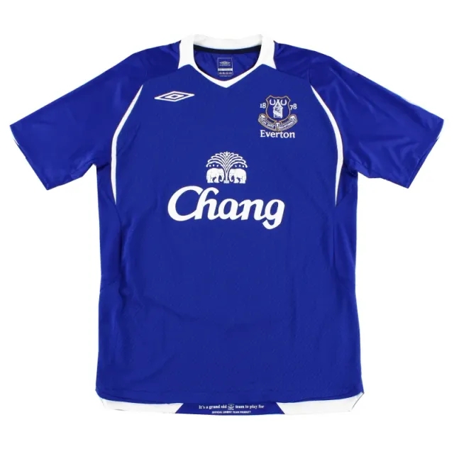 2008-09 Everton Umbro Home Shirt XXXL - Everton / Excellent 