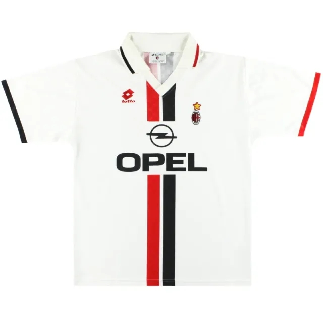 1995-96 AC Milan Lotto Away Shirt XL - AC Milan / Excellent 