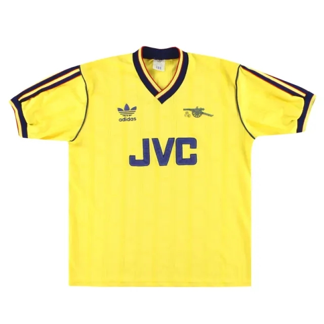 1986-88 Arsenal adidas Away Shirt XL - Arsenal / Excellent 