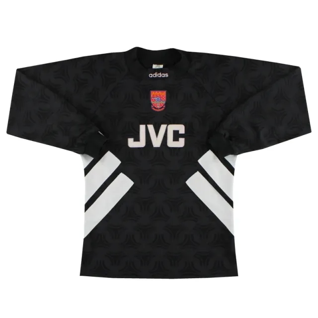 1993-94 Arsenal adidas Goalkeeper Shirt *Mint* S - Arsenal / Mint 