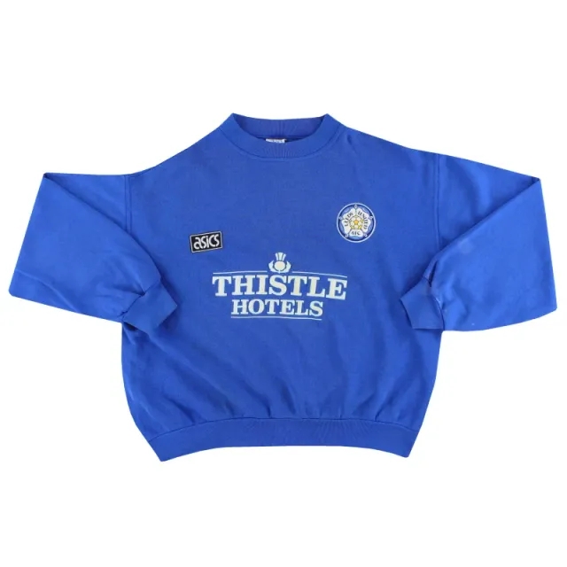 1993-95 Leeds Asics Sweatshirt XL - Leeds / Excellent 