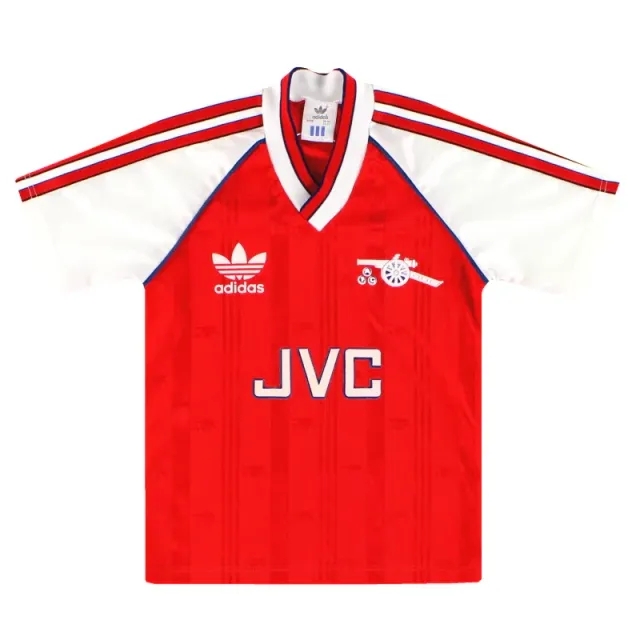 1988-90 Arsenal adidas Home Shirt Y - Arsenal / Excellent 