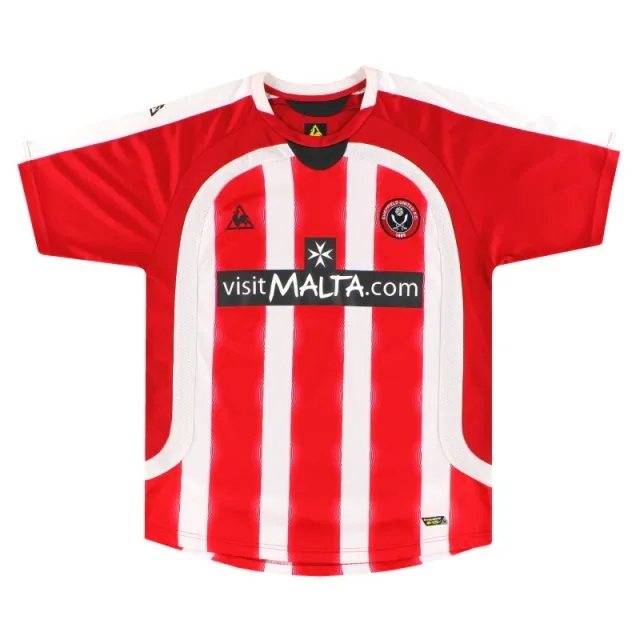 2008-09 Sheffield United Le Coq Sportif Home Shirt M - Sheffield United / Excellent 
