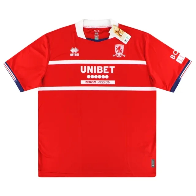 2023-24 Middlesbrough Errea Home Shirt *w/tags* 6XL - Middlesbrough / w/tags 
