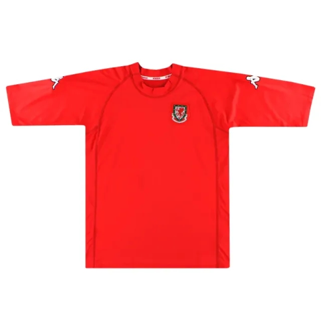 2000-01 Wales Kappa Home Shirt XXL - Wales / Excellent 