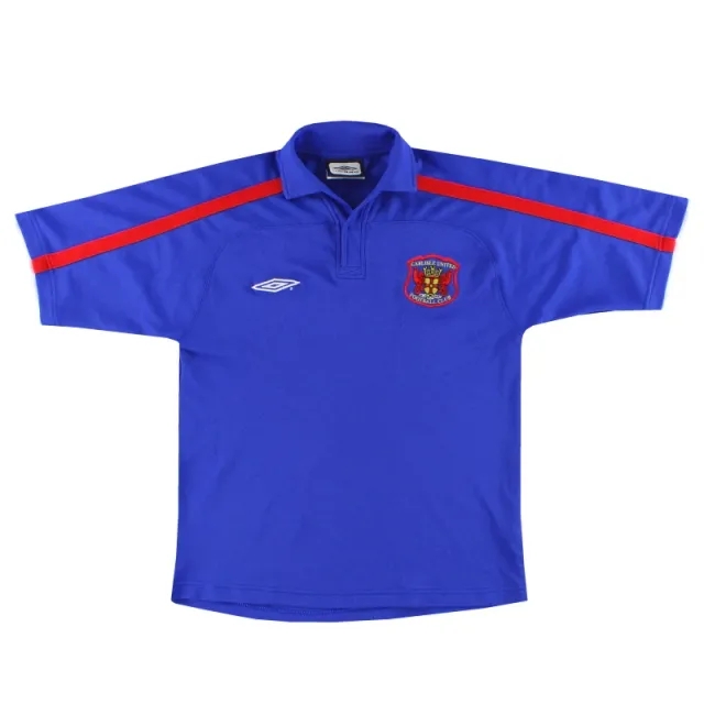 2003-04 Carlisle Umbro Polo Shirt M - Carlisle United / Excellent 