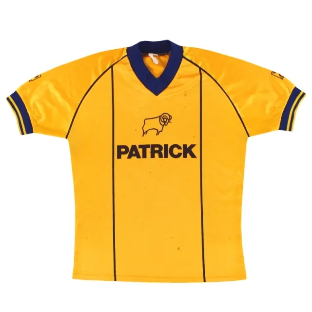 1981-84 Derby County Patrick Away Shirt S - Derby County / Fair 