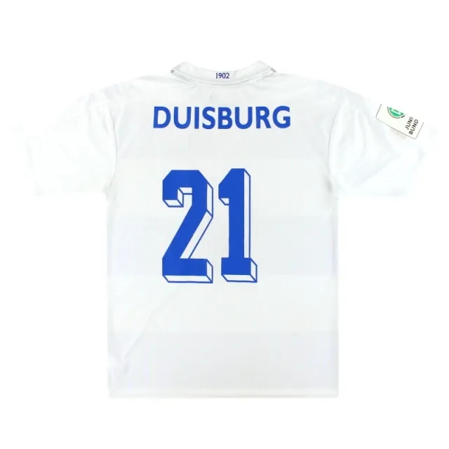 2017-18 MSV Duisburg Player Issue U-19's Home Shirt #21 L - Other German Clubs / Excellent 