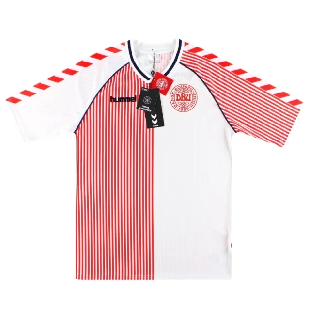 2025 Denmark Hummel 'DBU 86' Reissue Away Shirt *BNIB* - Denmark / w/tags 