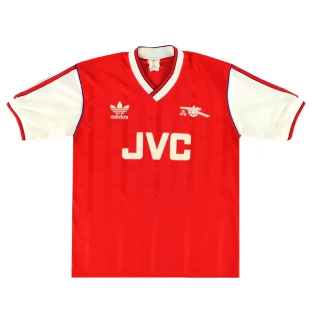 1986-88 Arsenal adidas Home Shirt L - Arsenal / Excellent 