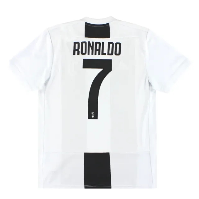 2018-19 Juventus adidas Home Shirt Ronaldo #7 M - Juventus / Excellent 