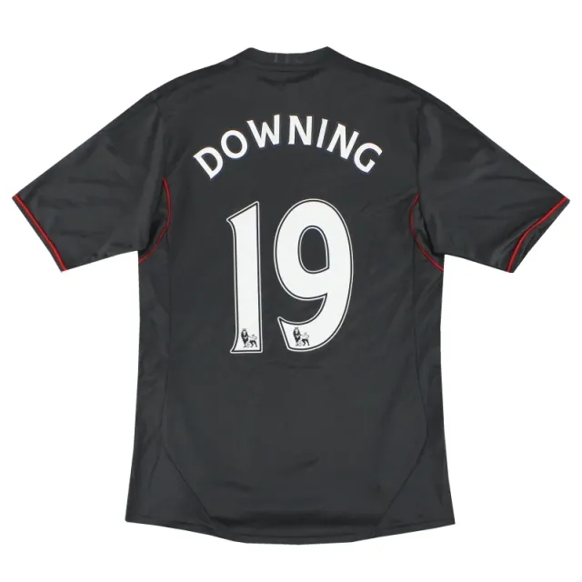 2011-12 Liverpool adidas Away Shirt Downing #19 S - Liverpool / Excellent 