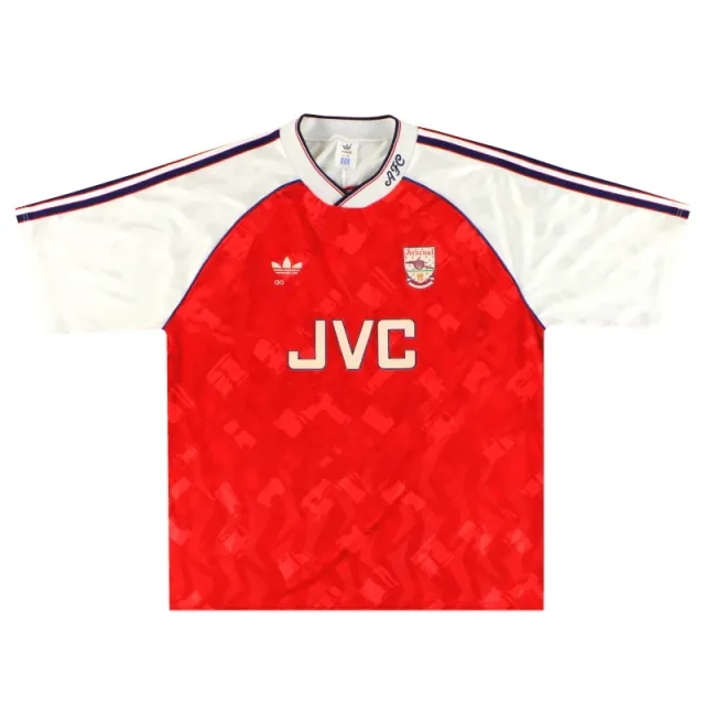 1990-92 Arsenal adidas Home Shirt L/XL - Arsenal / Very good / L