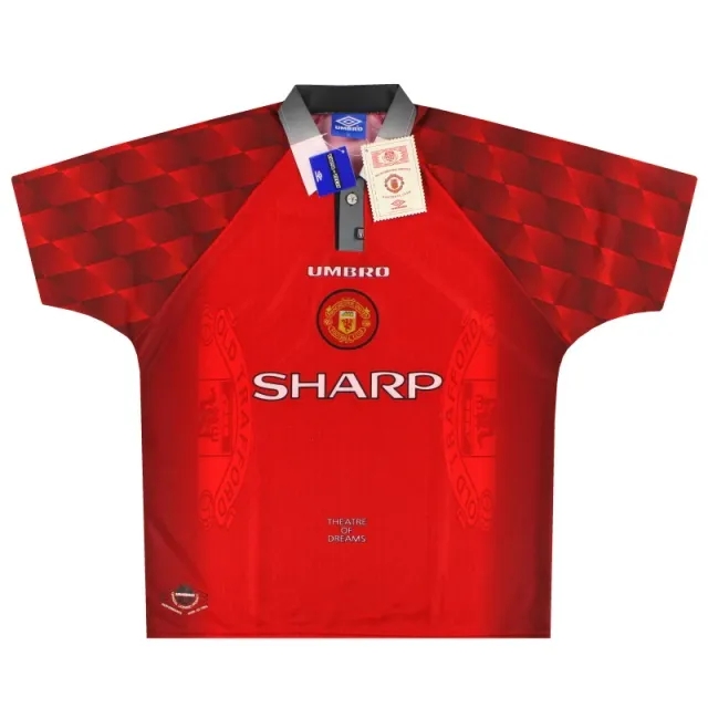 1996-98 Manchester United Umbro Home Shirt *w/tags* XL - Manchester United / w/tags 