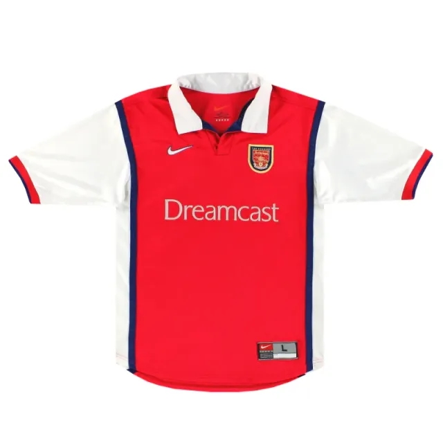 1999-00 Arsenal Nike Home Shirt L.Boys - Arsenal / Excellent 