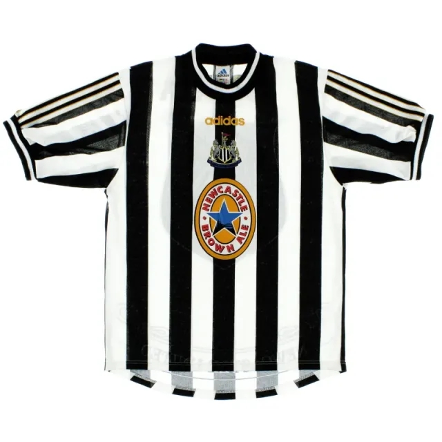 1997-99 Newcastle adidas Home Shirt Y - Newcastle United / Excellent 