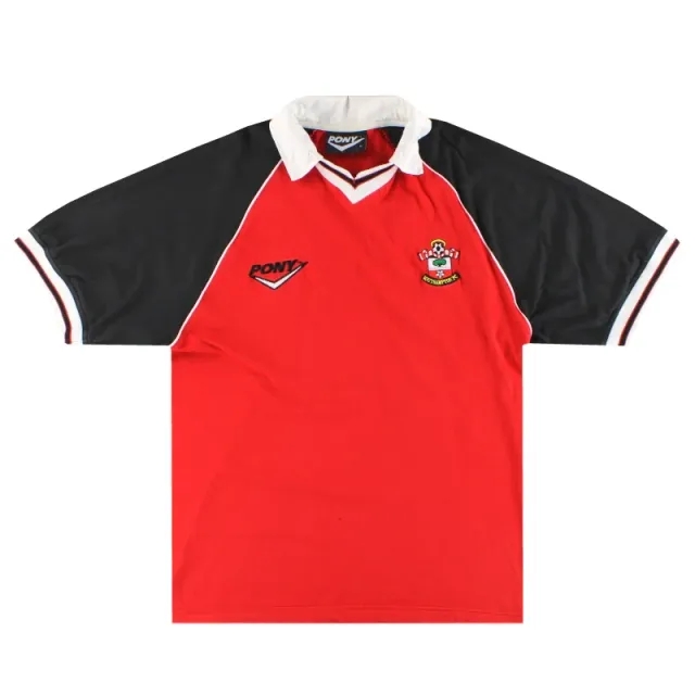 1994-95 Southampton Pony Polo Shirt L - Southampton / Very good 