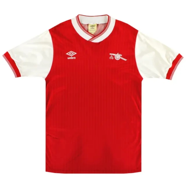 1984-85 Arsenal Umbro Home Shirt XS - Arsenal / Excellent 