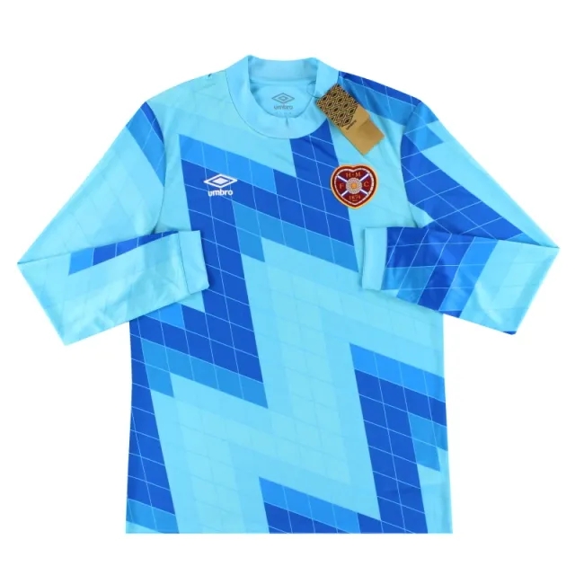 2024-25 Hearts Umbro Away Goalkeeper Shirt L/S *w/tags* - Hearts / BNIB 