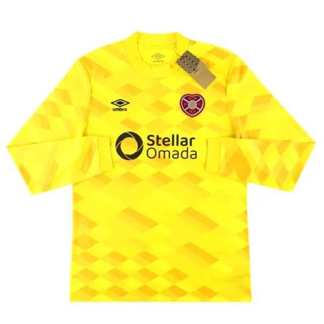 2024-25 Hearts Umbro Third Goalkeeper Shirt L/S *w/tags* L - Hearts / w/tags 