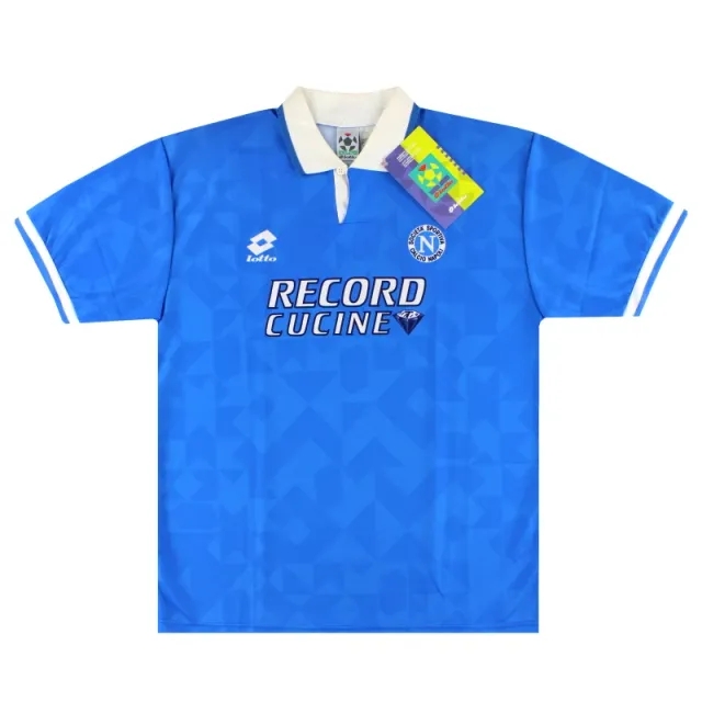 1994-96 Napoli Lotto Home Shirt *w/tags* XL - Napoli / w/tags 