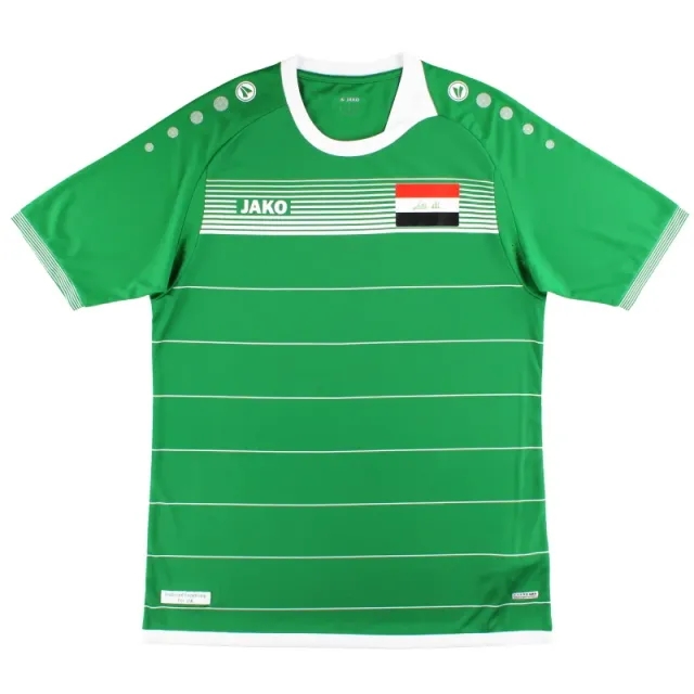 2017-18 Iraq Jako Home Shirt *As New* 14 Years - Asian / As New 