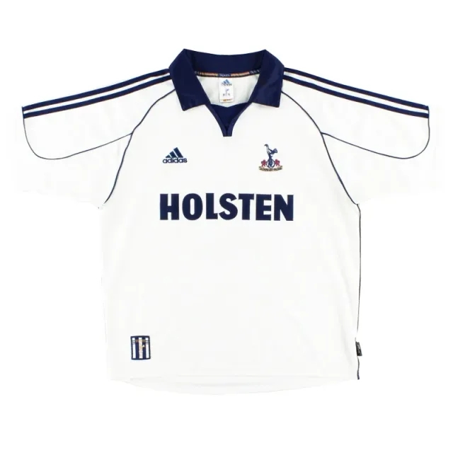 1999-01 Tottenham adidas Home Shirt L - Tottenham Hotspur / Very Good 