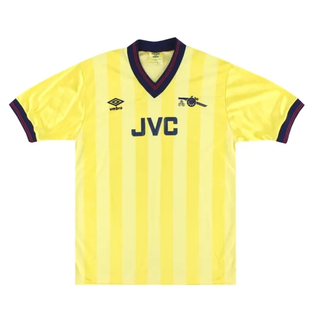 1983-85 Arsenal Umbro Away Shirt M - Arsenal / Excellent 