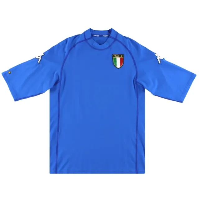 2000-01 Italy Kappa Home Shirt *Mint* XXL - Italy / As New 