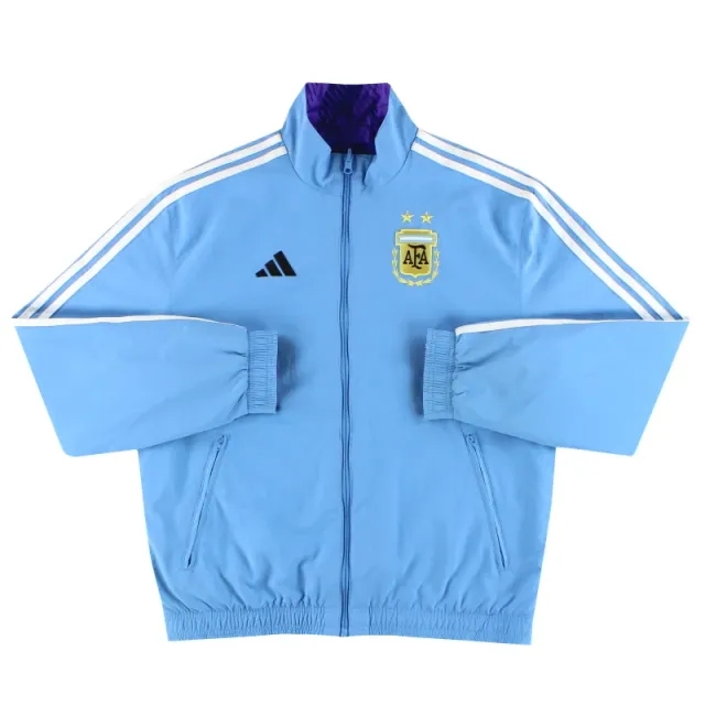 2022-23 Argentina adidas Reversible Anthem Jacket M - Argentina / Excellent 