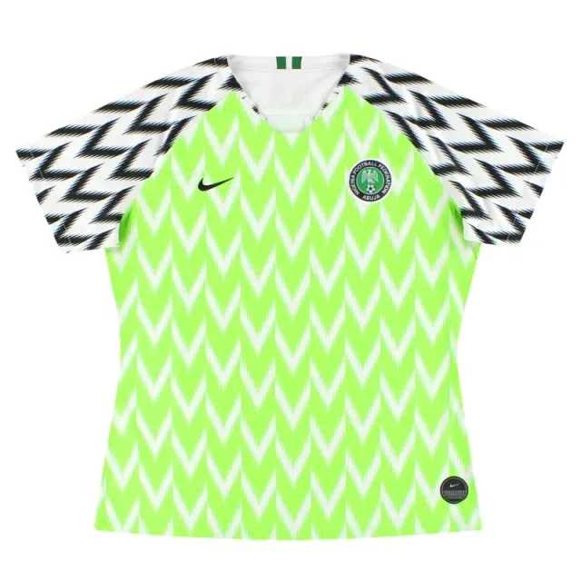 2019 Nigeria Nike Womens Home Shirt XL - Nigeria / Excellent 
